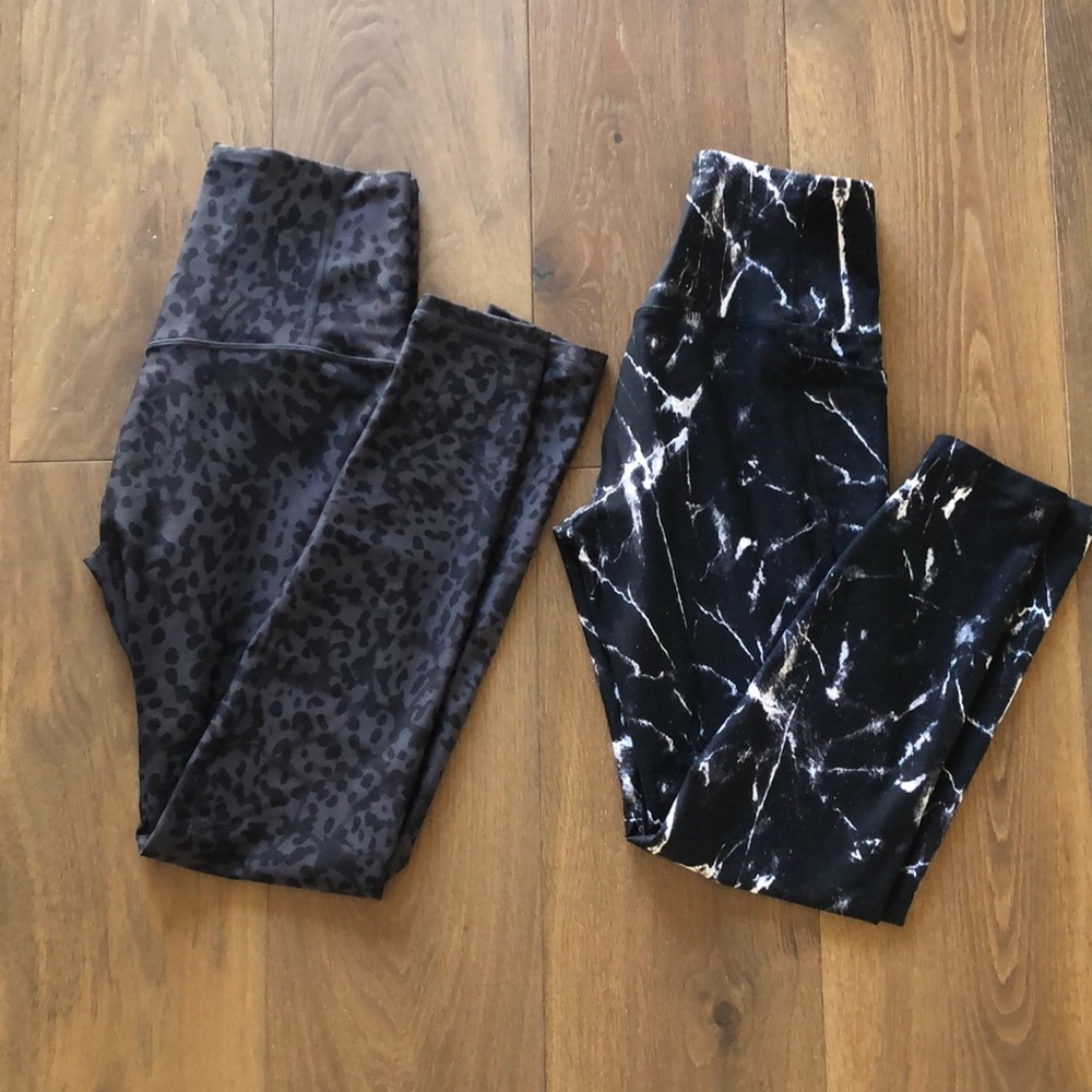 Old Navy Power Soft leggings.  2 pair for price of one.  Size M.